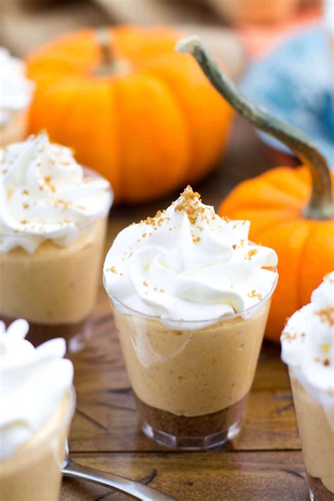 (i've been making it so long, i didn't know where it came from, but it's kraft). Pumpkin Pie Cheesecake Dessert Shooters