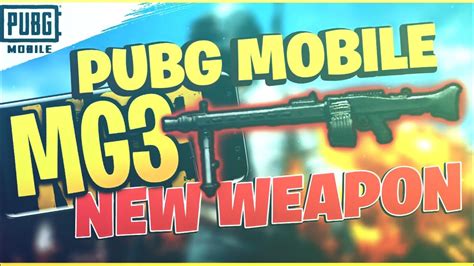 Using Mg3 For The First Time Pubg Mobile Noob Gameplay Youtube