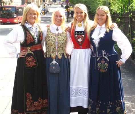 Traditional Norwegian Clothing Girls