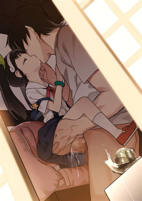 Blvefo9 Hachikuji Mayoi Bakemonogatari Monogatari Series Uncensor