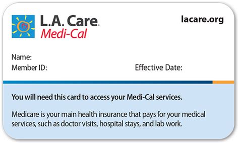 Identification Cards La Care Health Plan