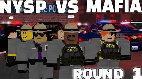 Nysp Vs Mafia Round 1 Roblox Policesim Revisited Youtube