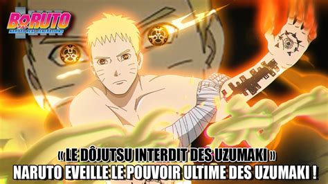 Naruto Éveille Le DÔjutsu Interdit Des Uzumaki La