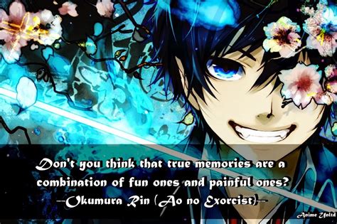 Rin Okumura Blue Exorcist Quotes Quotesgram