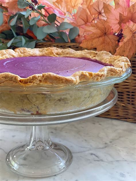 Purple Sweet Potato Pie Recipe My 100 Year Old Home