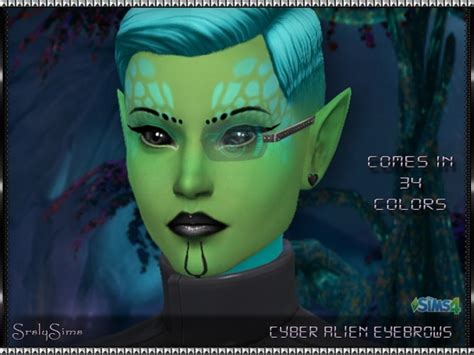 Cyber Alien Eyebrows At Srslysims Sims 4 Updates