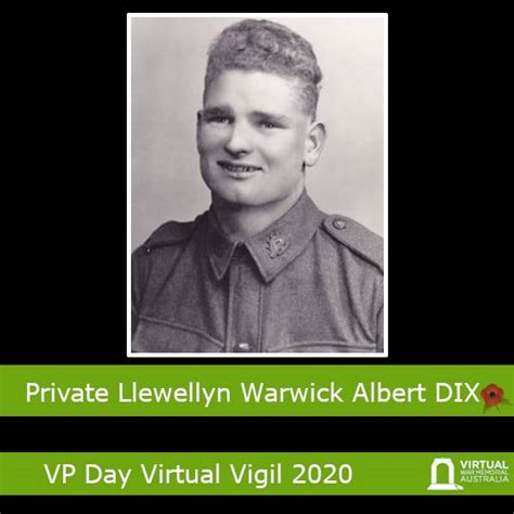 Today We Remember Private Virtual War Memorial Australia