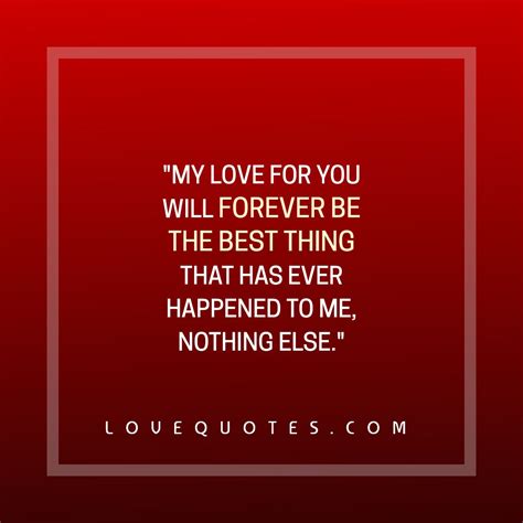 Forever Be The Best Love Quotes