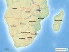 StepMap - Südliches Afrika - Landkarte für Afrika