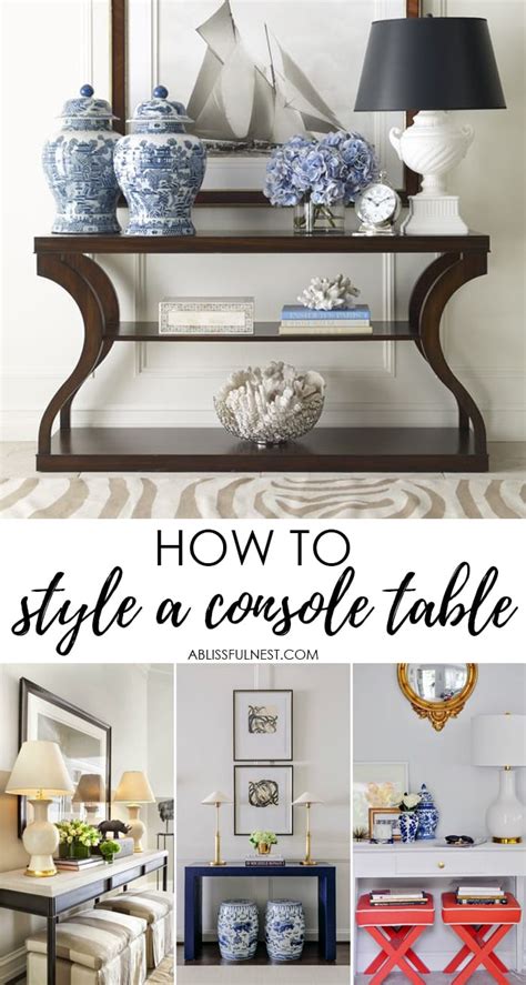 Pair one with eclectic patterns and prints for coffee table accessories, throw pillows, and an area rug bring in additional vibrant colors that help minimize. Style A Console Table Like A Pro with These 5 Designer Tips