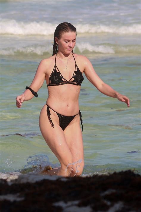 Julianne Hough In Bikini At Beach In Tulum 04 26 2021 Hawtcelebs