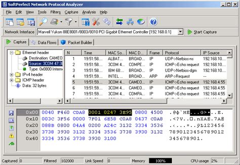 Softperfect Network Protocol Analyzer Otro Analizador De Protocolos Gratuito Como Wireshark