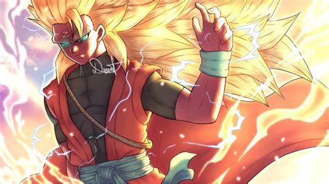 Xeno Goku Ssj3 Fanart Darent Illustrations Art Street