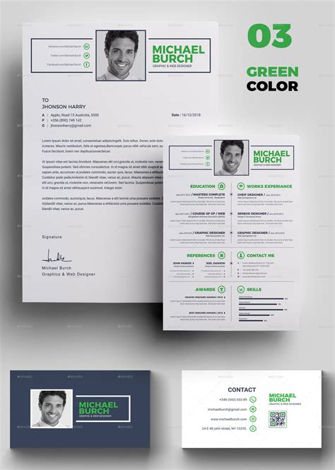 Making a resume like this while you're online is quick and easy. Resume Bundle 3 in 1 #Resume, #affiliate, #Bundle | Resume design template, Resume design ...
