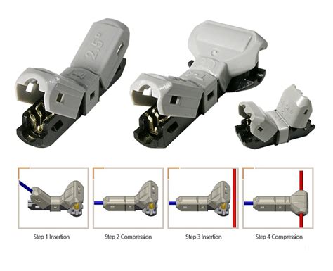 Wire Clamps Join Splice Wires Into Multiple Configurations