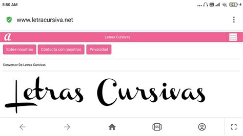 Conversor De Letras Cursivas Lettering Best Cursive Fonts Fancy