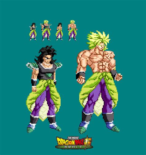 Dbs Broly Sprite Sheet