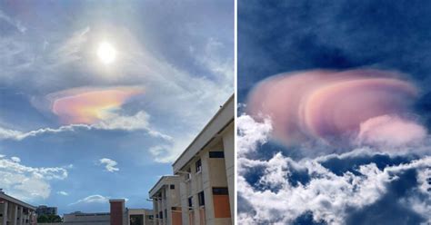 Beautiful Iridescent Clouds Spotted Around Spore For