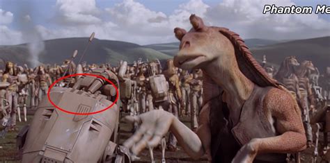 Also The Numbers 1138 Appear On The Back Of A Drone Jar Jar Binks Hits