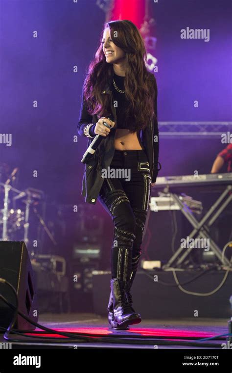 Cher Lloyd Performing At The Isle Of Wight Festival At Newport On The