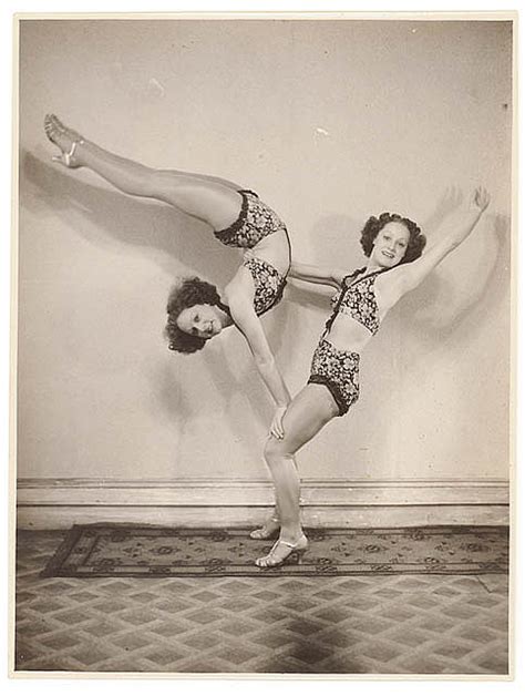 Vintage Photos Of Acrobatics On Bondi Beach Australia Ca 1930s ~ Vintage Everyday