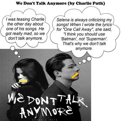 we dont talk anymore newstempo
