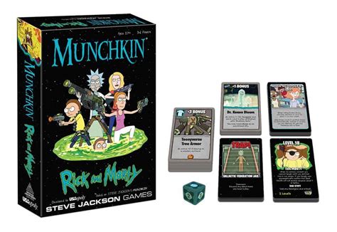 Rick And Morty Munchkin Board Game Review Board Games Base