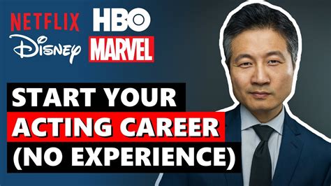 How To Become An Actor With No Experience Start Your Acting Career Youtube
