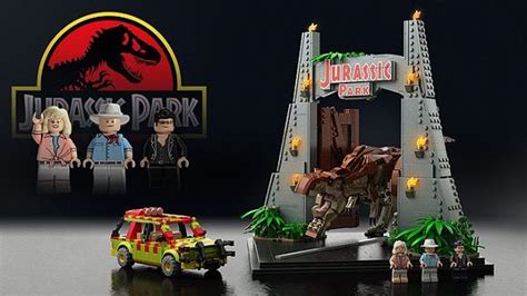 Support These Jurassic Park Legos For The Coolest T Rex You Can Get My Xxx Hot Girl