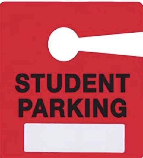 Parking Passes High School