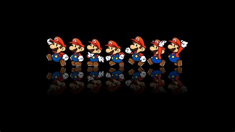 Amoled Neon Mario Wallpapers Wallpaper Cave