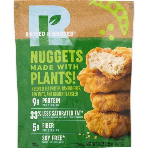 Save On Raised And Rooted Plant Based Chicken Nuggets Order Online