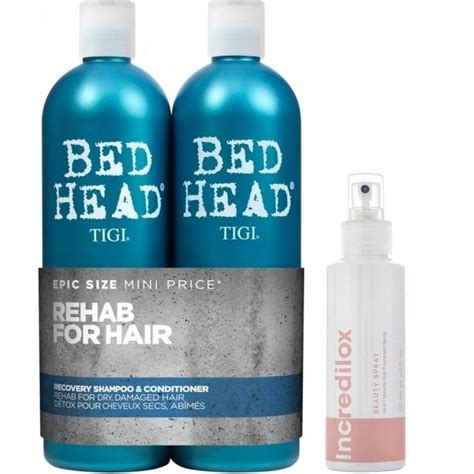 Tigi Bed Head Rehab For Hair Recovery Shampoo Conditioner Ml