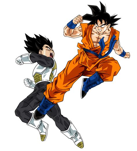 Goku Vs Vegeta By Bardocksonic On Deviantart Anime Dragon Ball Super