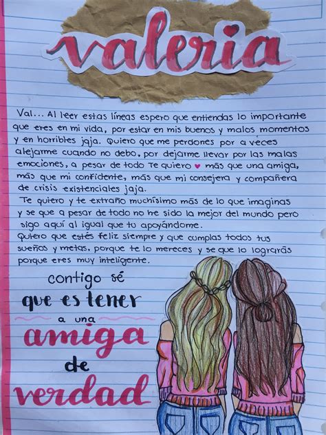 Una Carta A Una Amiga