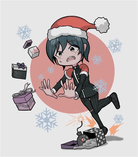 Oc Saihara Claus Wishes You All A Late Christmas Rdanganronpa