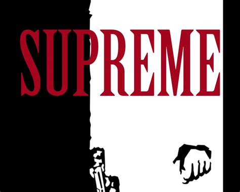 Supreme Scarface Computer Wallpapers Wallpaper Cave