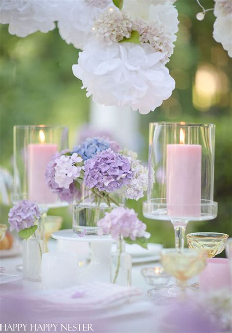 Romantic Outdoor Summer Table Setting Happy Happy Nester