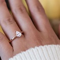 Solitaire Engagement Ring | Simple Engagement Ring | Classic Engagement ...