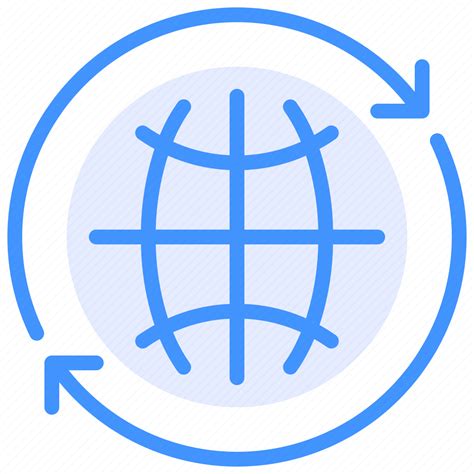 Browser Globe Refresh Reload Web Icon Download On Iconfinder