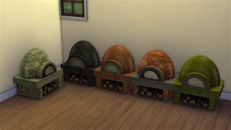 My Sims 4 Blog Rustic Clay Oven Aka Pizza Oven With