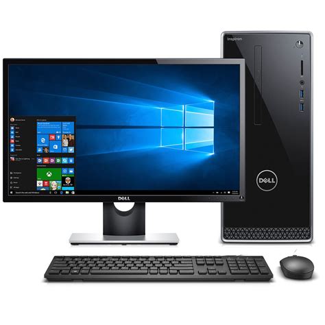 Dell Inspiron 3670 Desktop Dell Se2416h 24 Full Hd Monitor I5 8400