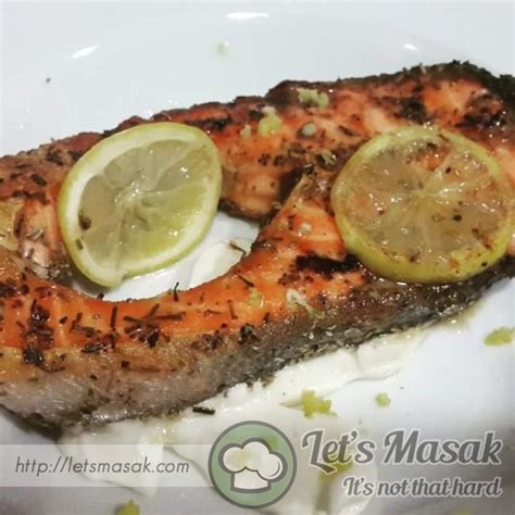 Lihat juga resep ikan salmon saos teriyaki tanpa minyak enak lainnya. Resepi Ikan Salmon Salai / Schwartz Pan Seared Salmon Facebook - poppy-lollipop