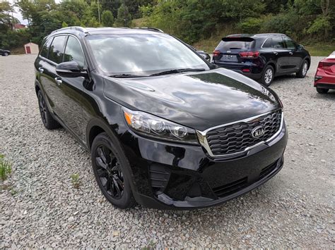 New 2020 Kia Sorento S V6 In Ebony Black Greensburg Pa K04118