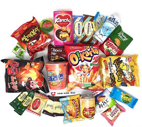 Amazon Com Squaredino Ultimate Korean Snack Box 25 Count Variety