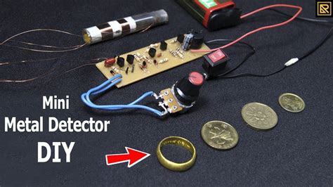 A simple bfo metal detector. How to make mini metal detectors simple - YouTube