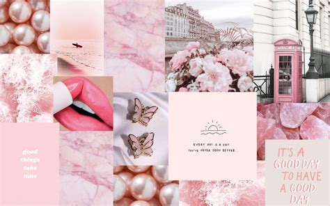 Pink Collage Laptop Wallpapers Top Free Pink Collage Laptop