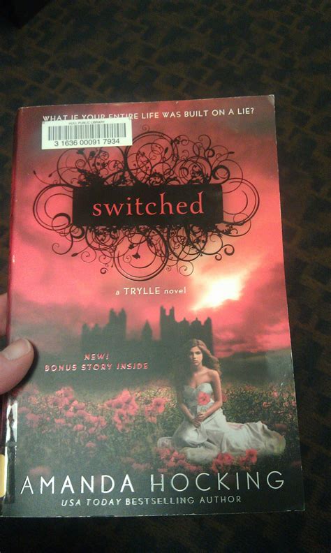 Switched By Amanda Hocking Book Worth Reading New Books Usa Today