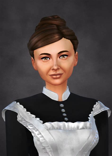 Maid Uniform Sims 4 Cc