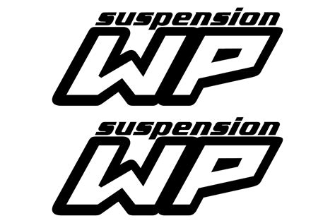 Wp Suspension Logo Stickerschoose The Color Yourselfand